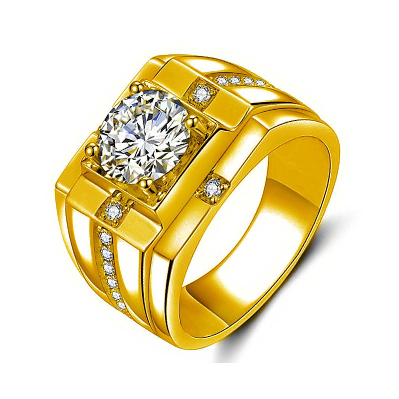 Bague Magnifique en Zircon pour Hommes