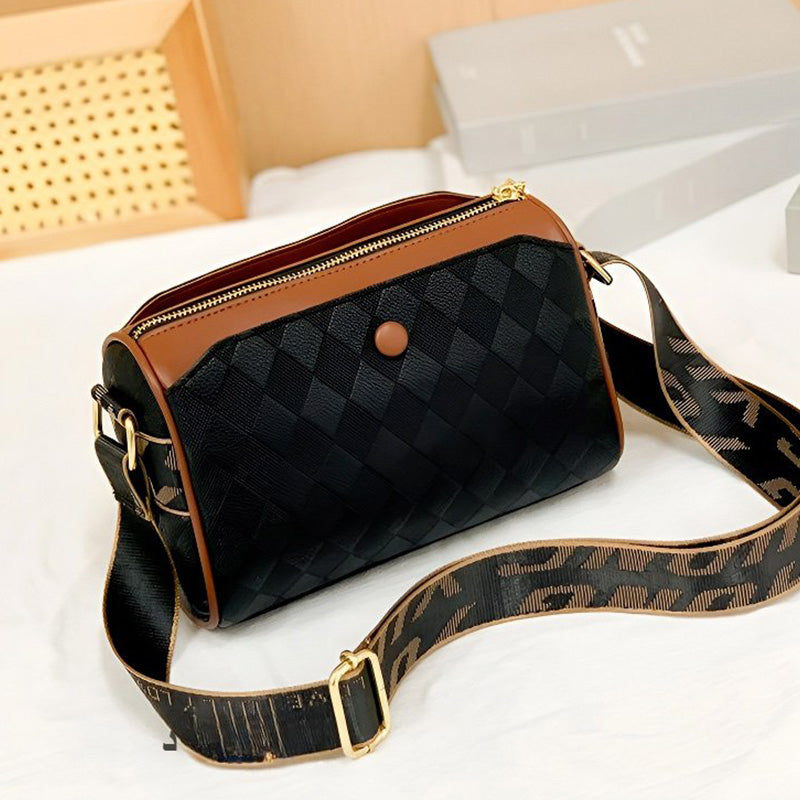 🔥2025 Nouveau Style🔥Fumddaishu™Sac à bandoulière tendance à 3 couches avec motif diamant et grande capacité