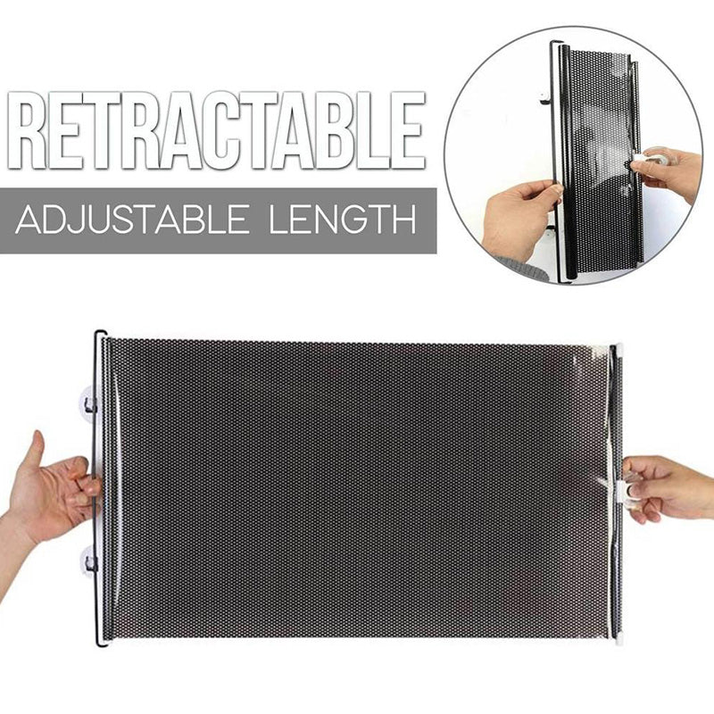 Pare-soleil à rouleau de fenêtre rétractable pour voiture et chambre