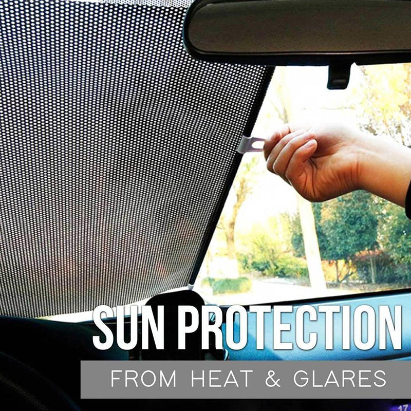 Pare-soleil à rouleau de fenêtre rétractable pour voiture et chambre