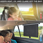 Pare-soleil à rouleau de fenêtre rétractable pour voiture et chambre
