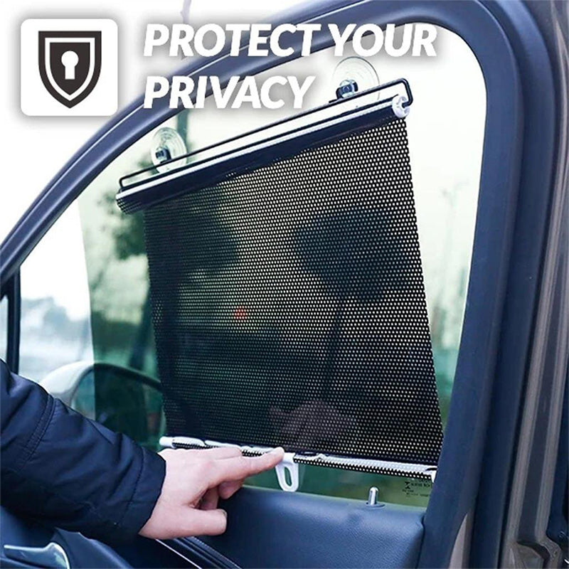Pare-soleil à rouleau de fenêtre rétractable pour voiture et chambre