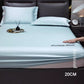 Drap-housse de lit soyeux rafraîchissant par glace d'été, housse d'oreiller