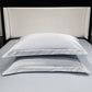 Drap-housse de lit soyeux rafraîchissant par glace d'été, housse d'oreiller