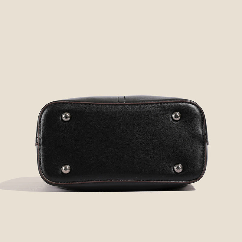 Sac à Main et à Bandoulière Rétro en Cuir pour Femmes