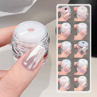 2024 Nouvelles mises à jour🌈Poudre à ongles effet miroir chromé