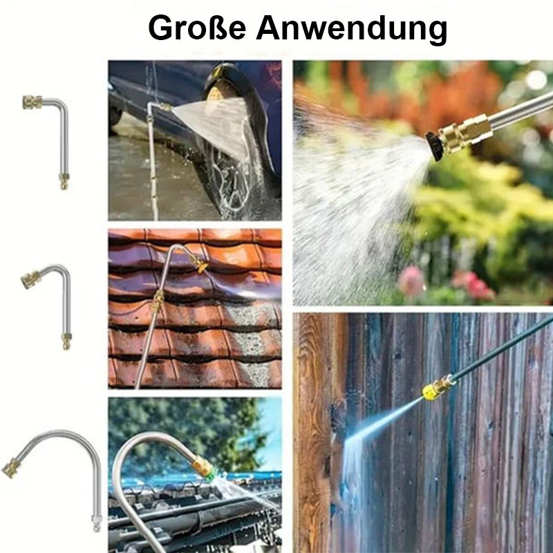 ✨Vente d'été 58% de réduction pour une durée limitée✨🔫Ensemble de baguettes de nettoyage haute pression 4000 PSI