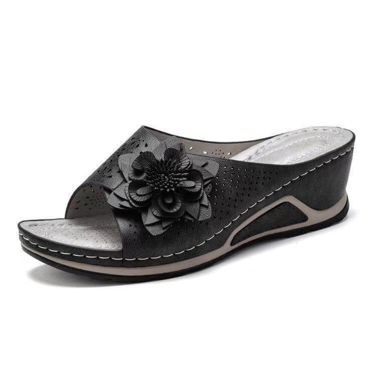 🔥Vente à chaud🔥Sandales orthopédiques de soutien de la voûte plantaire en cuir souple