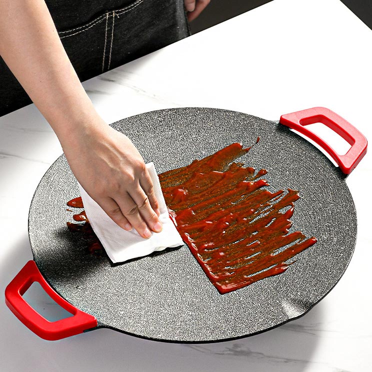 [Quality Life] Non-stick indoor electric griddle! 🔥🍳✨ Come and enjoy!
