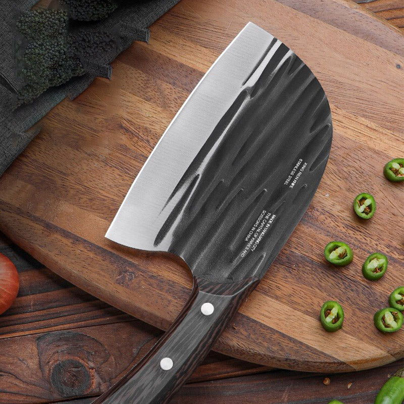 Couteau de cuisine en acier inoxydable avec manche ergonomique🎁