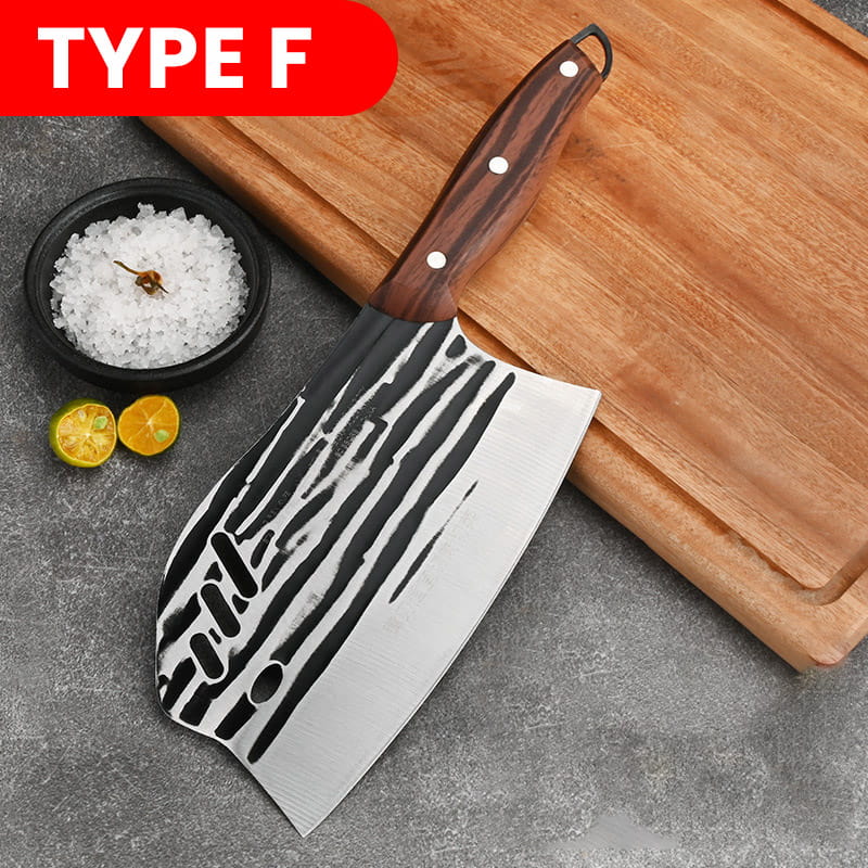 Couteau de cuisine en acier inoxydable avec manche ergonomique🎁