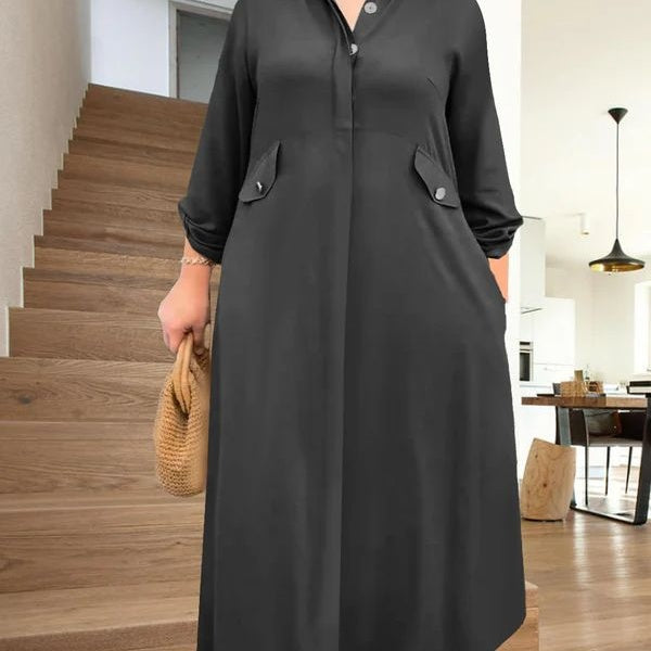 Chemise boutonnée et pantalon large pantalon 2 pièces