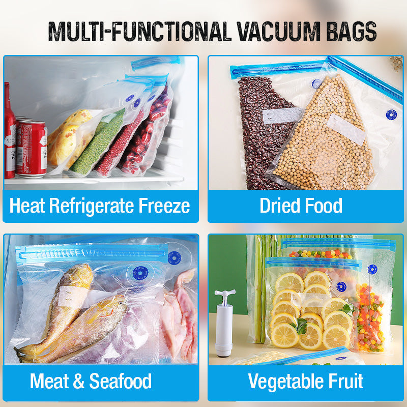 Techniques de préservation de la dernière technologie✨Set de sacs de cuisine sous vide