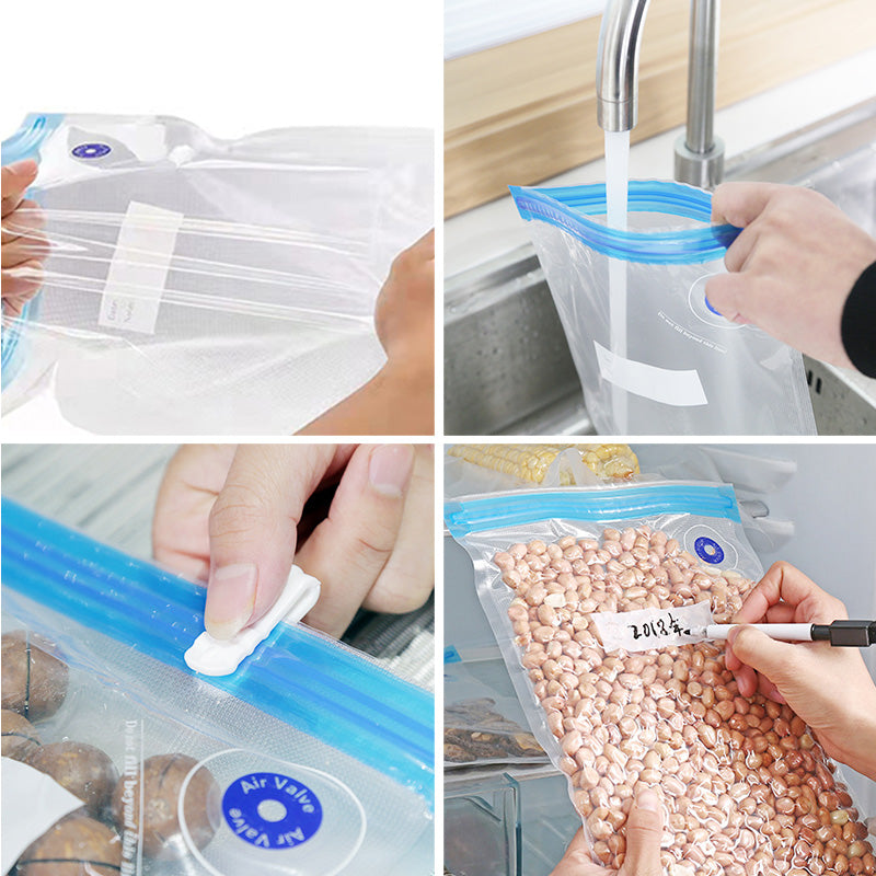 Techniques de préservation de la dernière technologie✨Set de sacs de cuisine sous vide