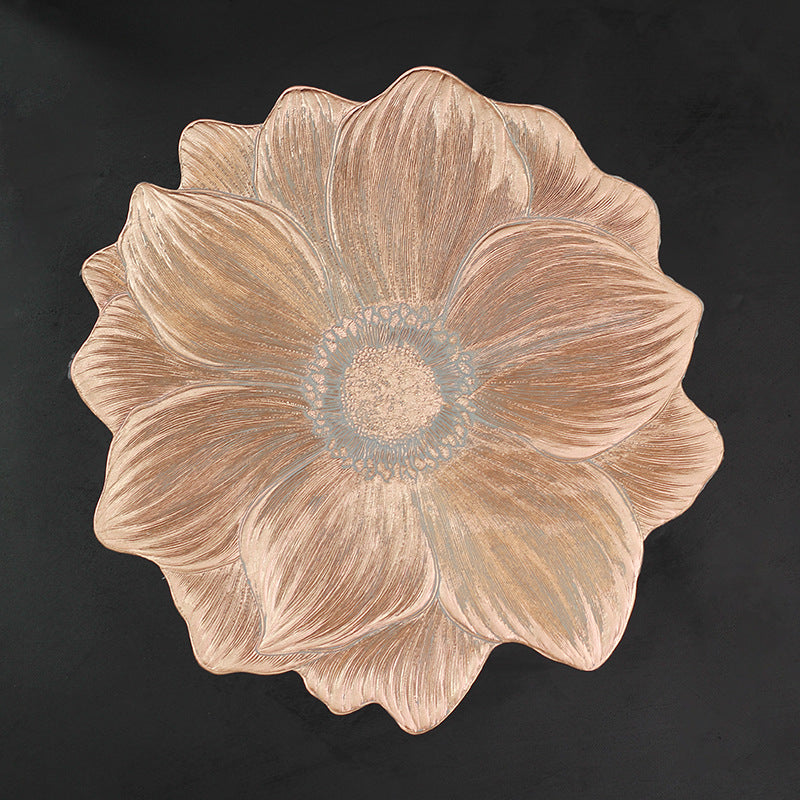 Set de Table Lavable et Résistant à la Chaleur en Forme de Lotus