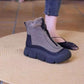 Bottes de neige à fermeture éclair pour femmes, imperméables et antidérapantes