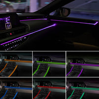 Bande Néon d'ambiance pour panneau intérieur de voiture