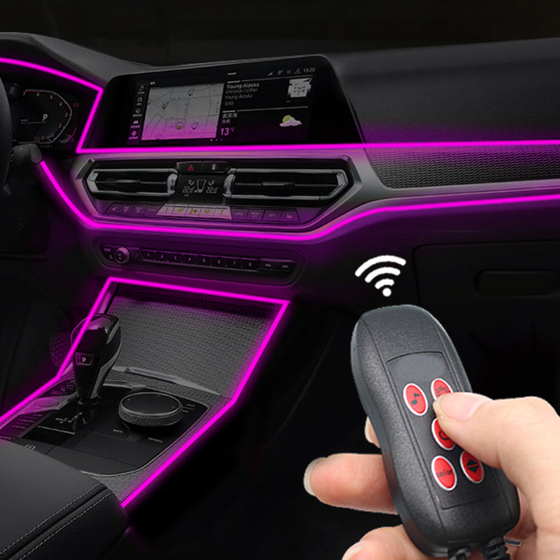 Bande Néon d'ambiance pour panneau intérieur de voiture