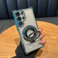 Etui de téléphone anti-chute avec anneau invisible pour Samsung