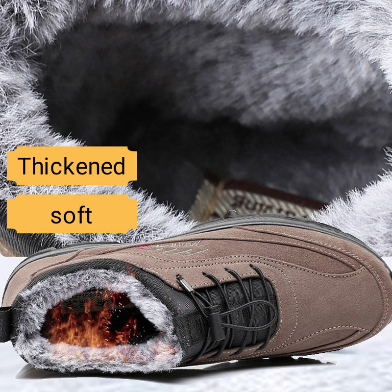 Baskets Chaudes avec Doublure en Peluche pour Hommes
