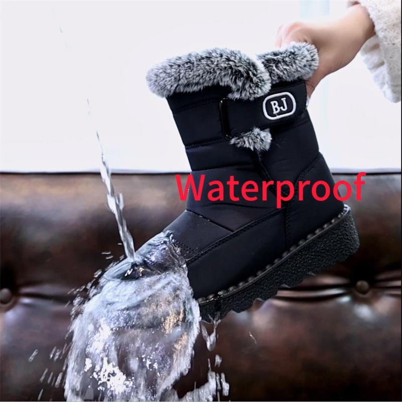 Bottes d'Hiver Antidérapantes pour Femmes