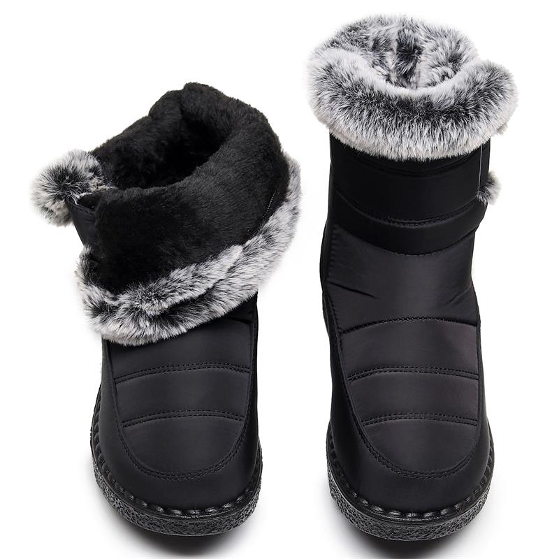 Bottes d'Hiver Antidérapantes pour Femmes