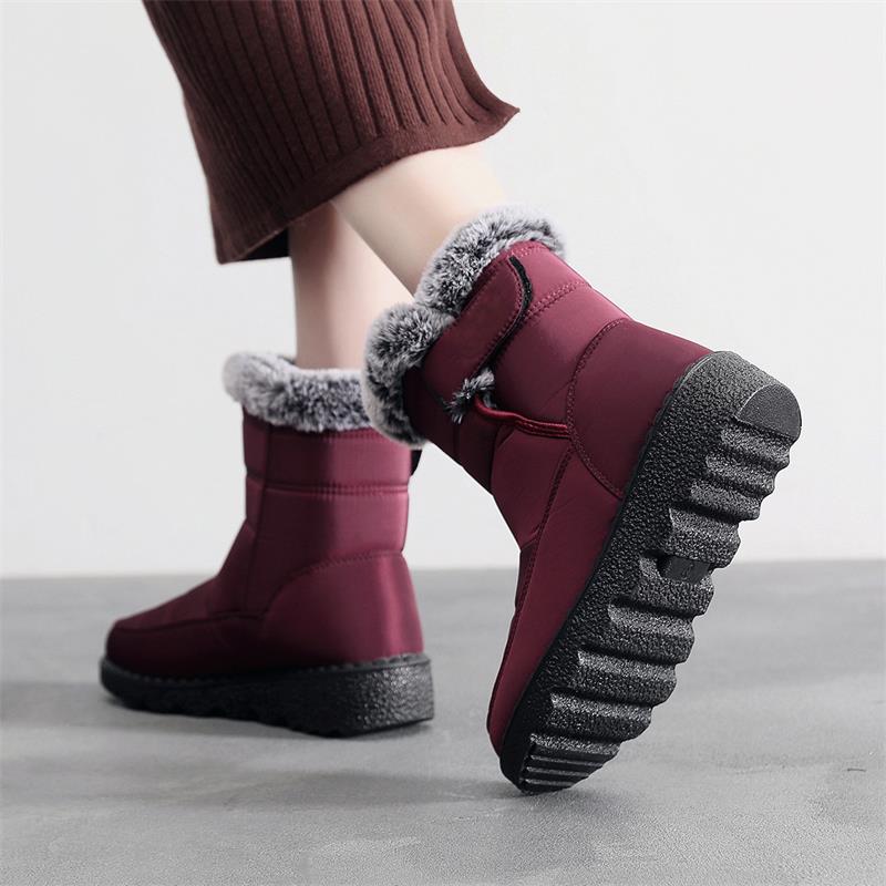 Bottes d'Hiver Antidérapantes pour Femmes