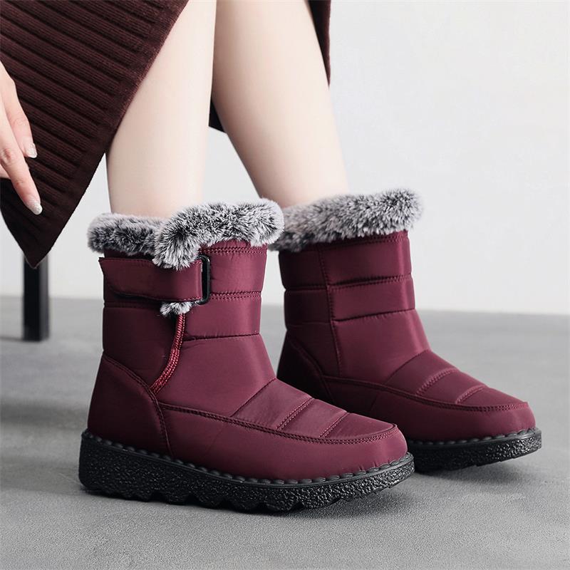 Bottes d'Hiver Antidérapantes pour Femmes