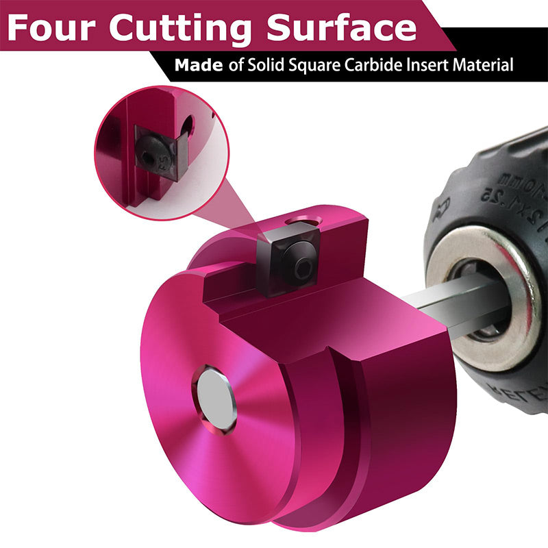 Kit d'Outils d'Ébavureur pour les Tuyaux PVC