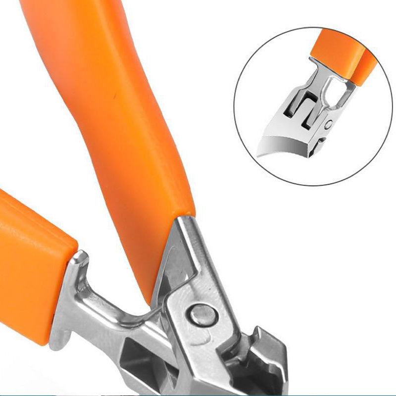 🎉Achetez-en 1 obtenez-en 1 gratuitement🎉Coupe-ongles incliné à large ouverture de mâchoire et anti-éclaboussures
