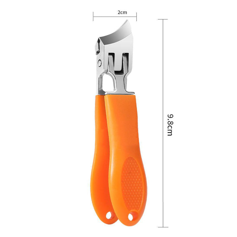 🎉Achetez-en 1 obtenez-en 1 gratuitement🎉Coupe-ongles incliné à large ouverture de mâchoire et anti-éclaboussures