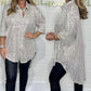 Blouse à Paillettes à Coupe Ample Tendance pour Femmes