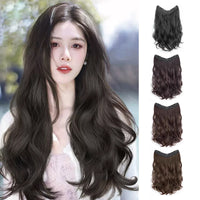 Extension de cheveux à clip en forme de U pour femmes
