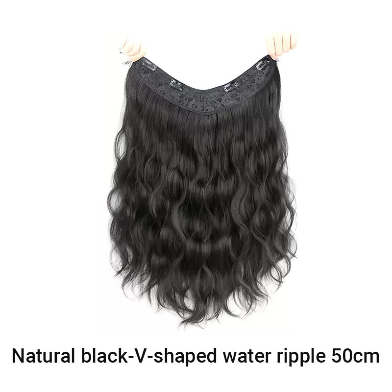 Extension de cheveux à clip en forme de U pour femmes