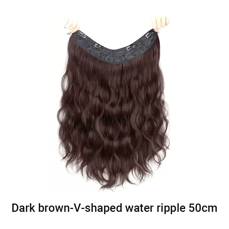 Extension de cheveux à clip en forme de U pour femmes