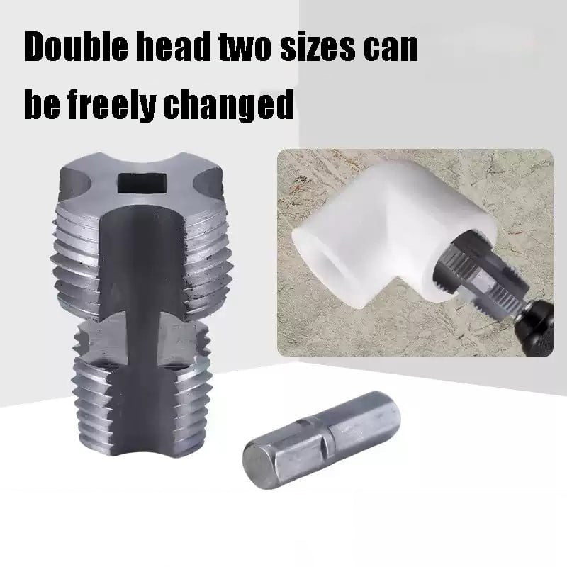 Robinet 20/25mm pour PPR PPE avec tige hexagonale