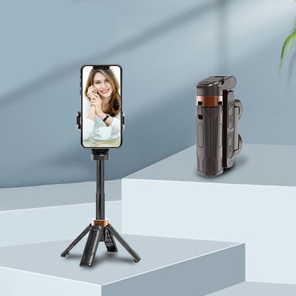 💖50% de réduction pour une durée limitée💖⏳Bâton de selfie Bluetooth pliable de poche avec trépied intégré