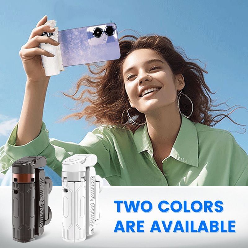 💖50% de réduction pour une durée limitée💖⏳Bâton de selfie Bluetooth pliable de poche avec trépied intégré