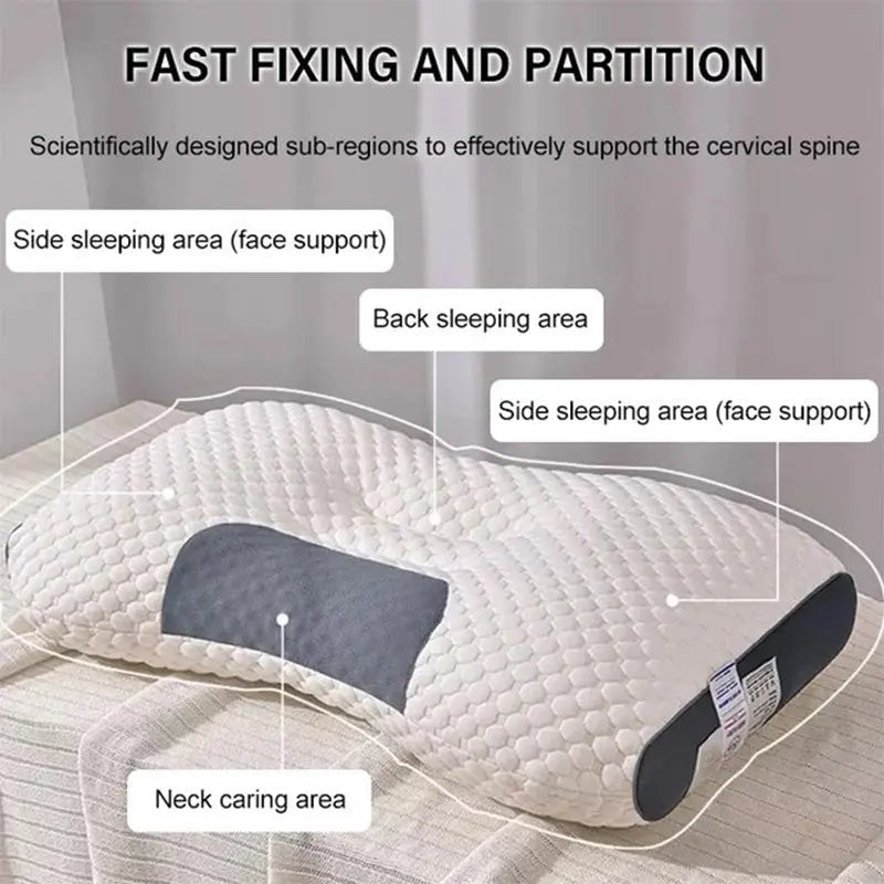 Ergonomisk sömnkudde – perfekt stöd & fri frakt 💤 Bekväm sömn varje natt!