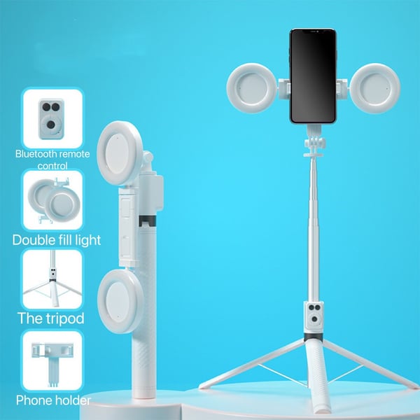 🎁Vente à chaud 50% de réduction Nouvelle canne à selfie rétractable et trépied polyvalent pour téléphone portable