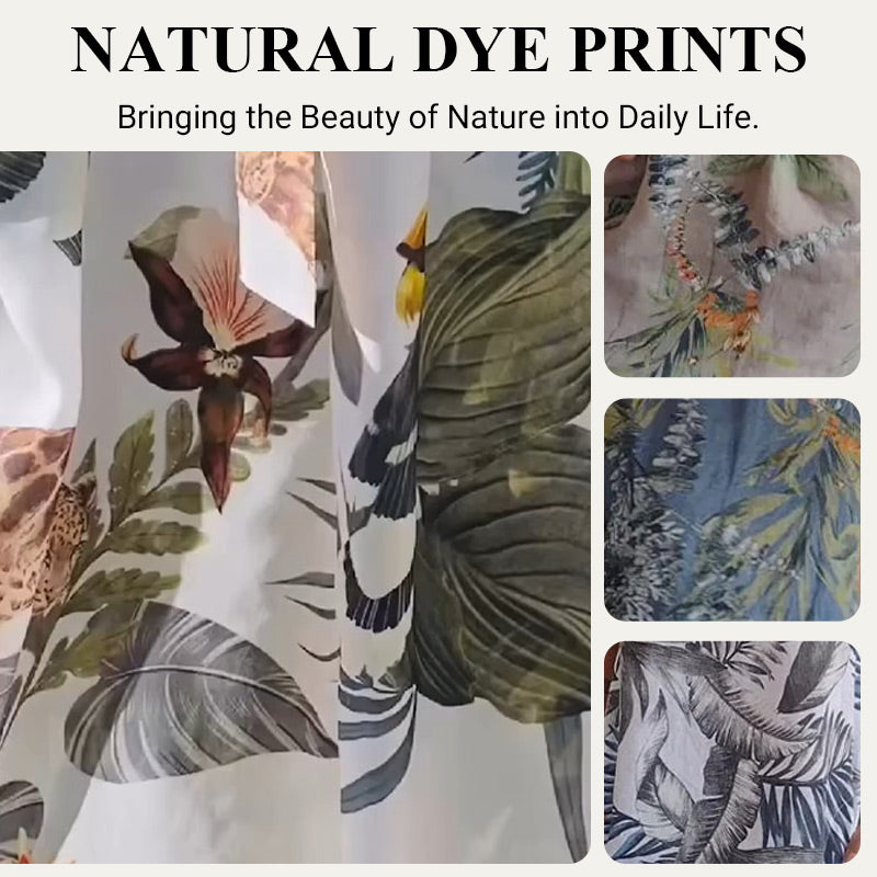 🌸Vente de Printemps🌸 Robe Imprimée Décontractée Avec Poches