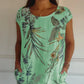 🌸Vente de Printemps🌸 Robe Imprimée Décontractée Avec Poches