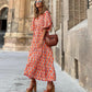 🌸Grande réduction de prix🌸Robe Maxi Bohème Élégante à Manches Bouffantes pour Femmes