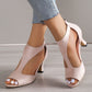 【🔥EU 35-43】👡2025 Nouvelle mode Chaussures à talons hauts romaines pour femmes.