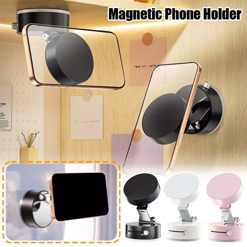 🔥 Vente chaude 🔥 Support de téléphone portable magnétique sous vide pliable