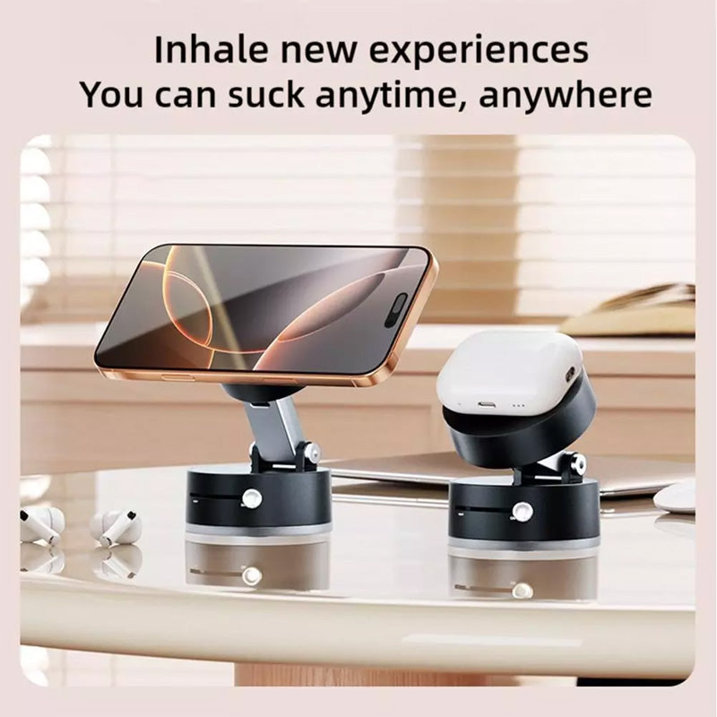 🔥 Vente chaude 🔥 Support de téléphone portable magnétique sous vide pliable