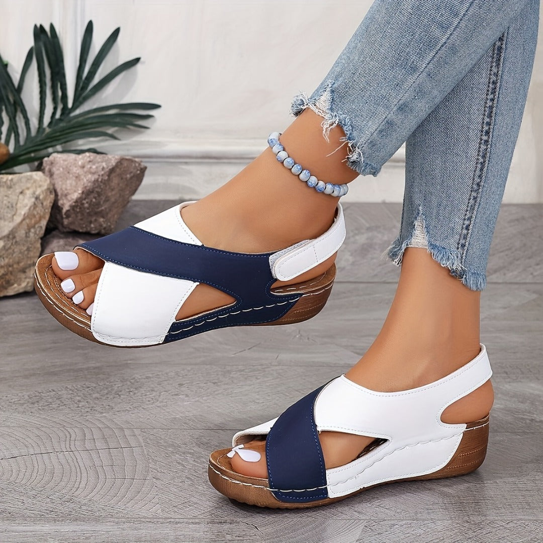 🔥Promotion du dernier jour 60% de réduction 🏖️Sandales orthopédiques à talons inclinés ultra confortables pour femmes