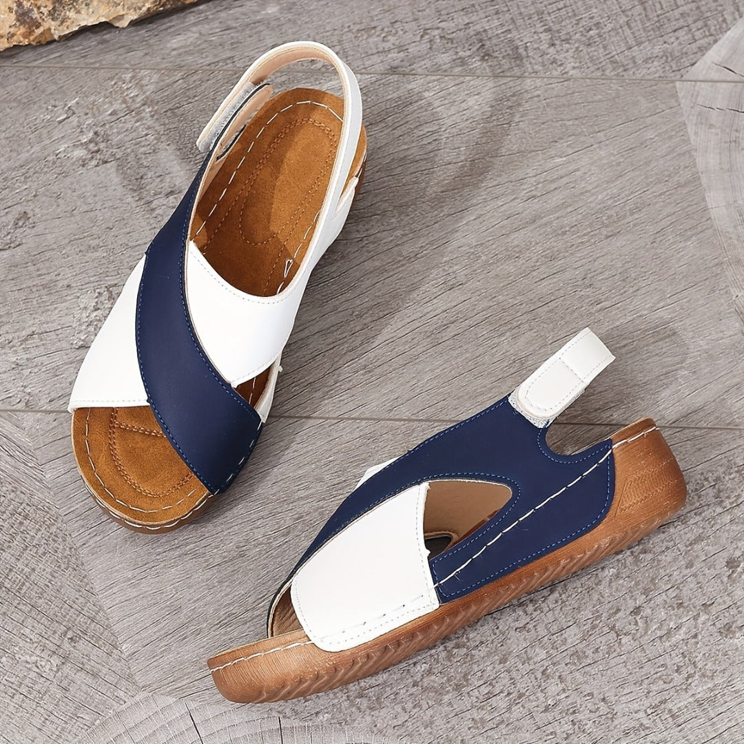 🔥Promotion du dernier jour 60% de réduction 🏖️Sandales orthopédiques à talons inclinés ultra confortables pour femmes