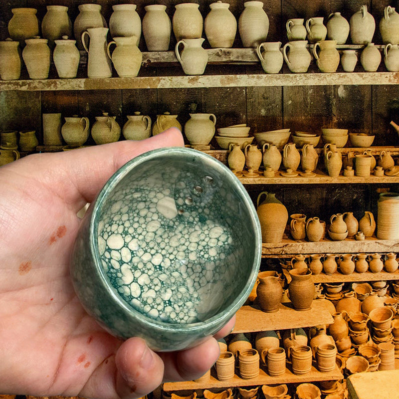 Décapant d'Herbes Décoratif en Poterie Pratique et Magnifique