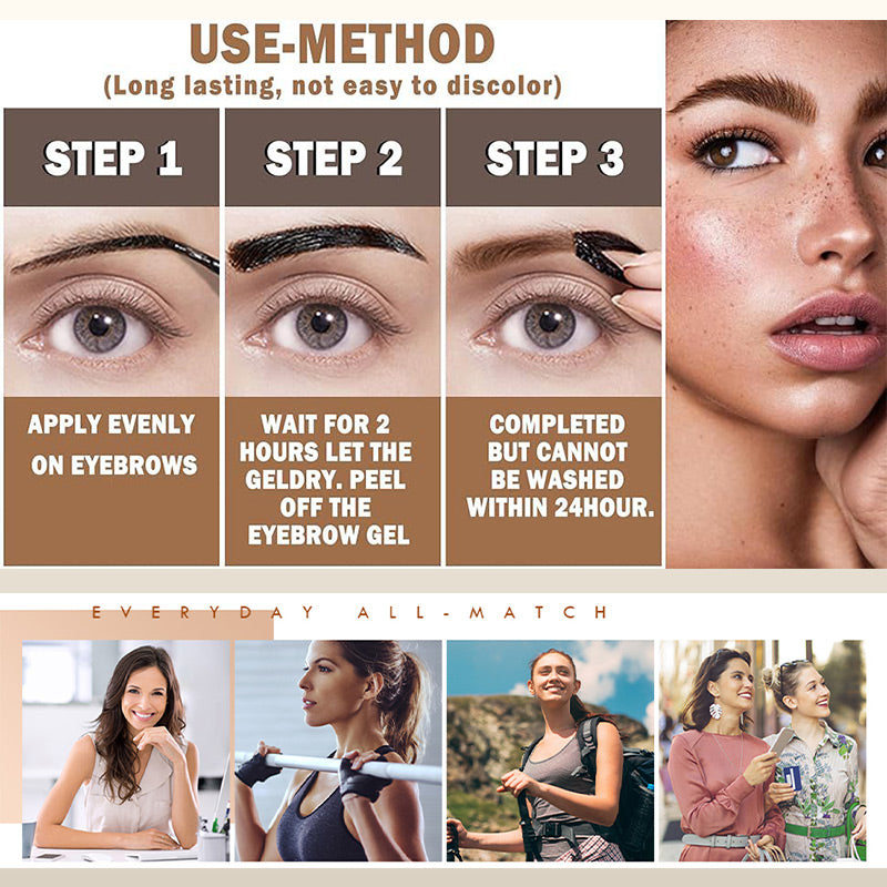 🔥Köp 1 få 1 gratis 💗Anti-Smudge Long Lasting Eyebrow Tint
